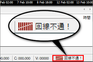 回線不通