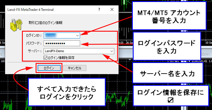 LANDFXログイン5