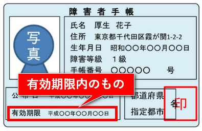 XM-障碍者手帳