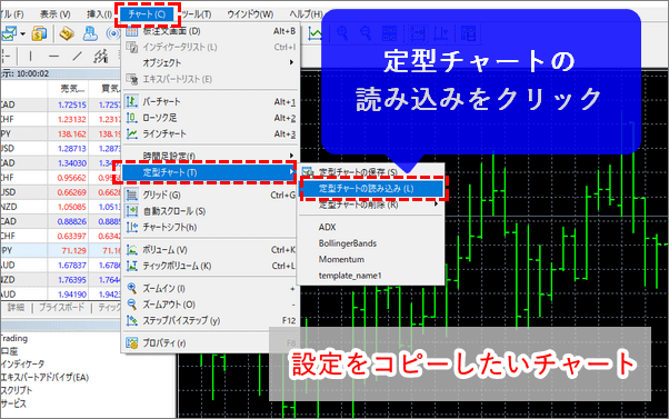 MT5チャート複製4