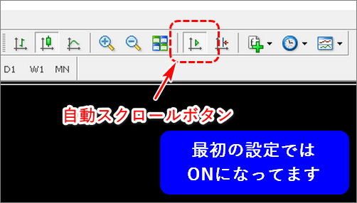 自動スクロール