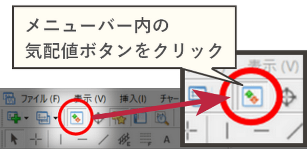 MT4気配値ボタンをクリック