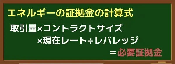 通貨ペアの証拠金計算式