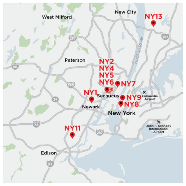 MYFXMarketsのサーバーはNY4に設置