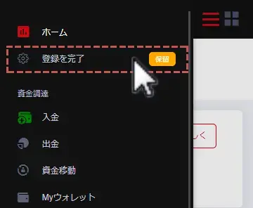 HFM(HotForex)詳細な情報の入力2