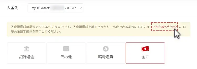 HFM(HotForex)詳細な情報の入力5