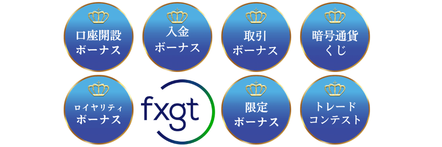 FXGTボーナス&キャンペーン情報