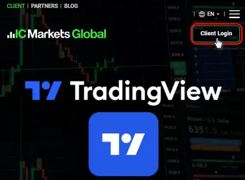 IC Marketsクライアントエリアにログイン