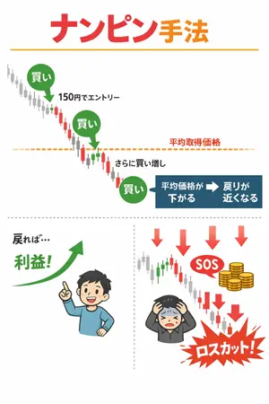 ナンピンのやり方と危険性